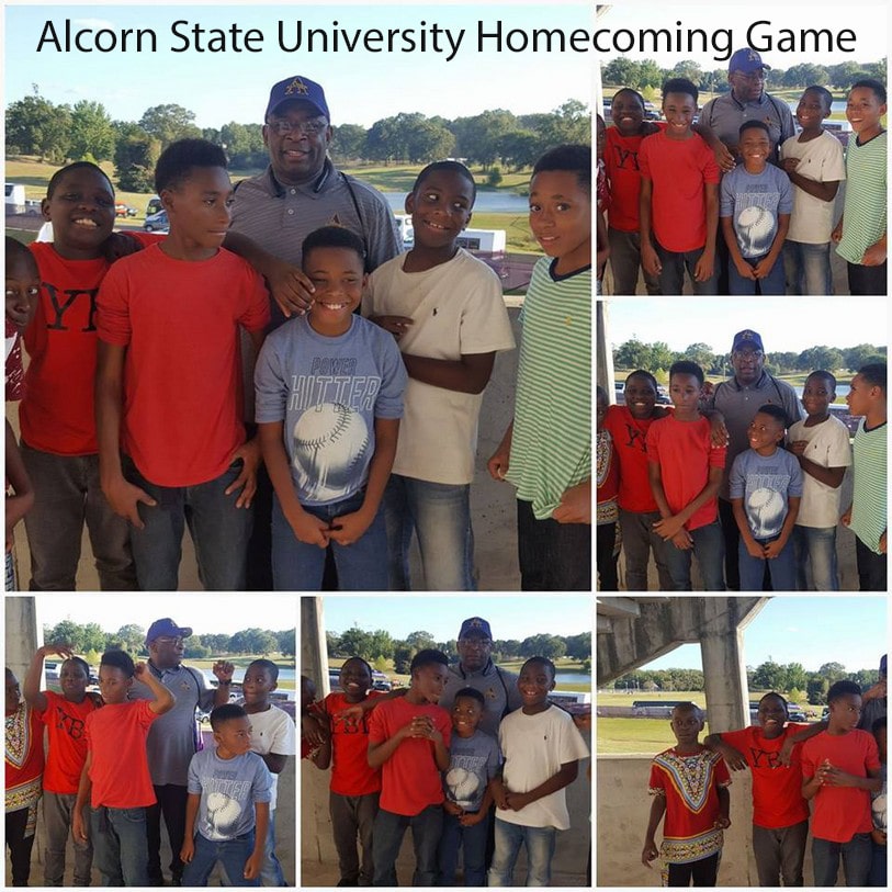 Group at Alcorn State University Homecoming Game